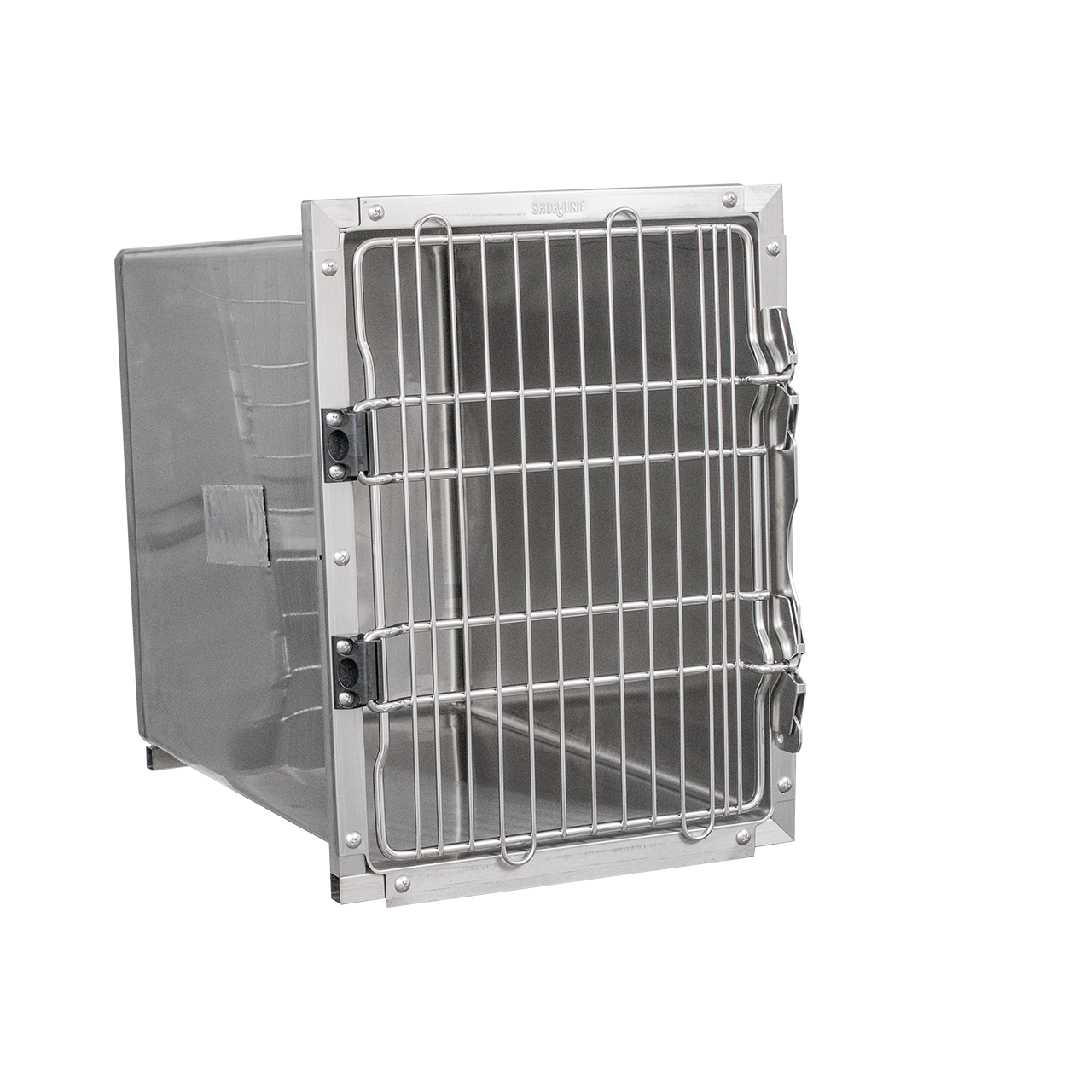 Shor-line stainless steel single cage