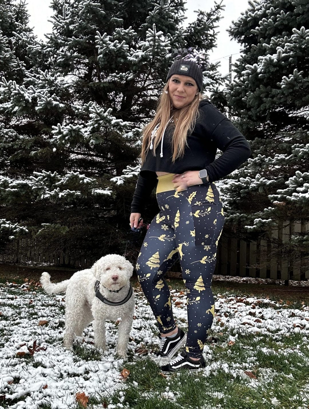 Loyalty Pet Products “Golden Holiday” Special Edition Leggings