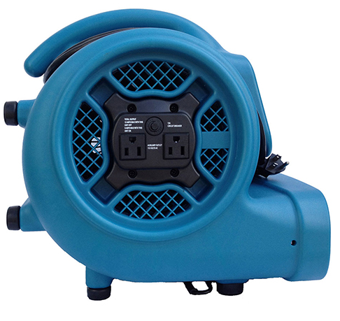 XPOWER X-400A 1/4 HP Industrial Air Mover with Daisy Chain