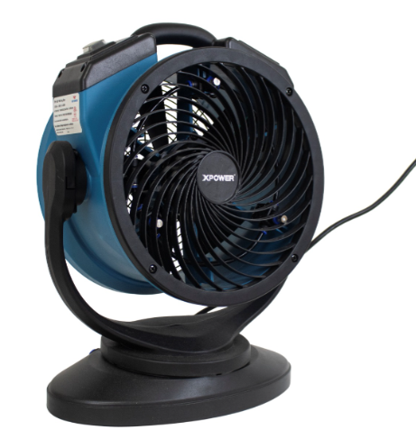 XPOWER FM-68 Multi-Purpose Oscillating Misting Fan and Air Circulator