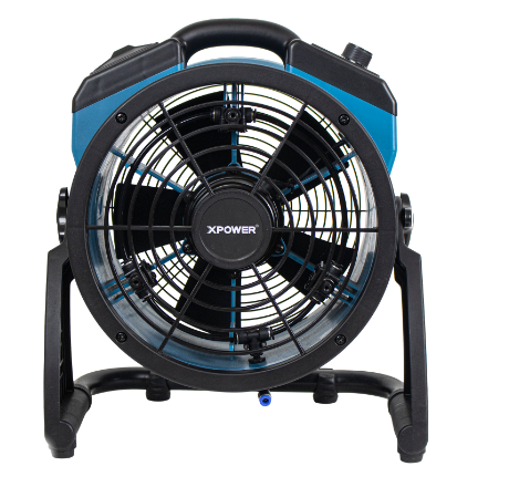 XPOWER FM-65B Multi-purpose Battery Powered Misting Fan and Air Circulator