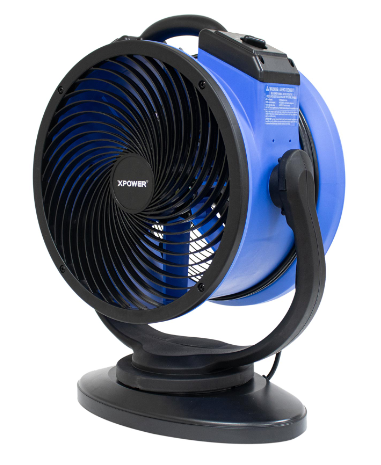 XPOWER FC-300S Multipurpose 14” Pro Air Circulator Utility Fan with Oscillating Feature