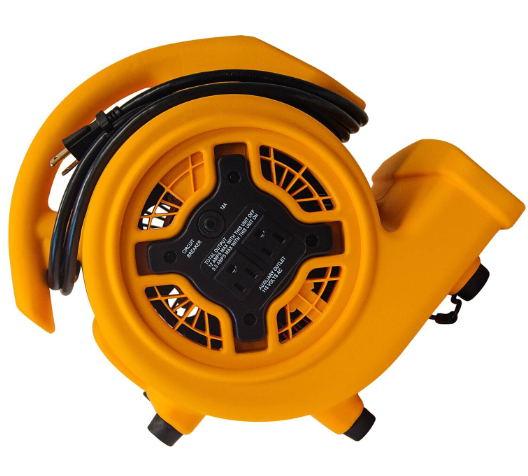 XPOWER P-130A Compact Air Mover with Daisy Chain