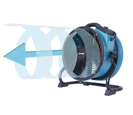 XPOWER X-39AR Professional Sealed Motor Axial Fan (1/4 HP)