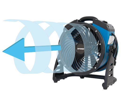 XPOWER P-21AR Industrial Axial Air Mover