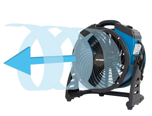 XPOWER P-26AR Industrial Axial Air Mover