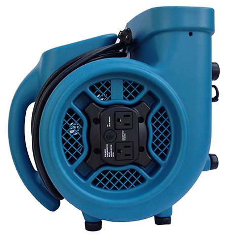 XPOWER X-400A 1/4 HP Industrial Air Mover with Daisy Chain