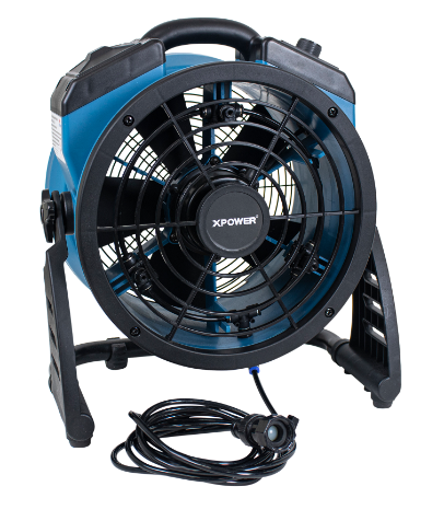 XPOWER FM-65B Multi-purpose Battery Powered Misting Fan and Air Circulator