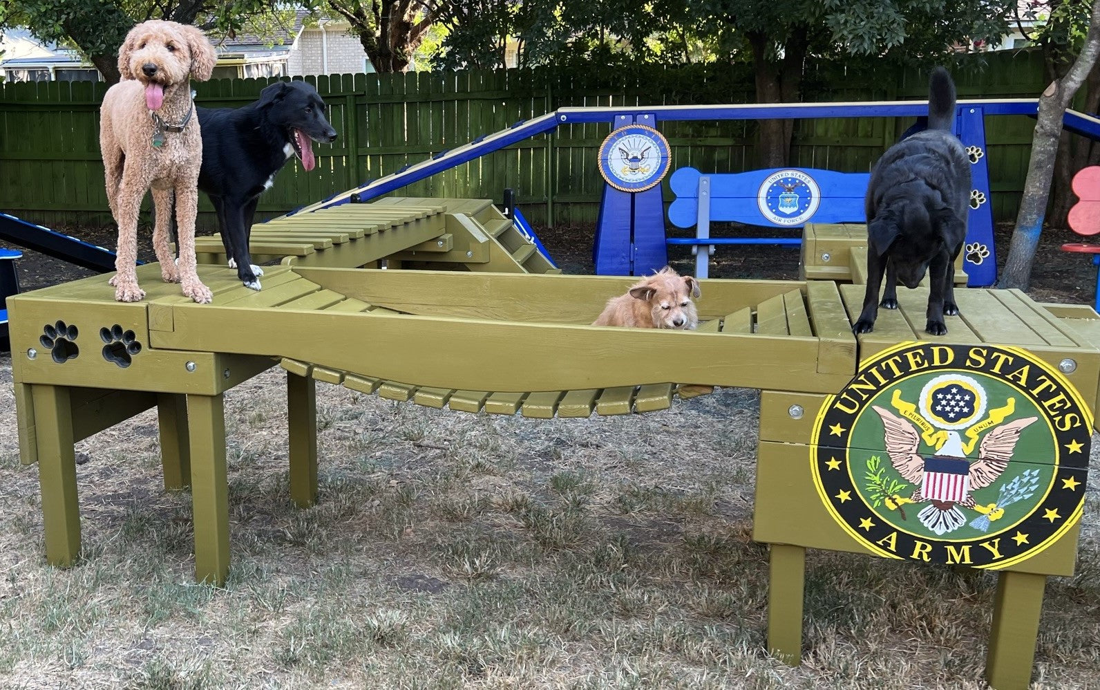 Puppy Scapes Agility Confidence course w/ Your Logo