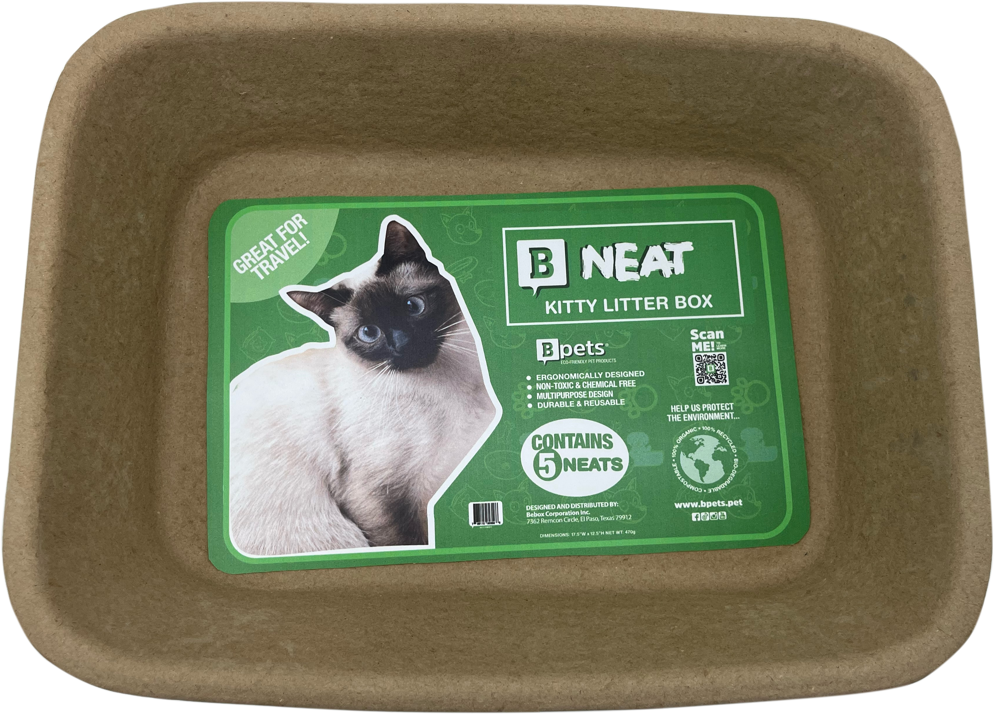 B Neat - Kitty Litter box