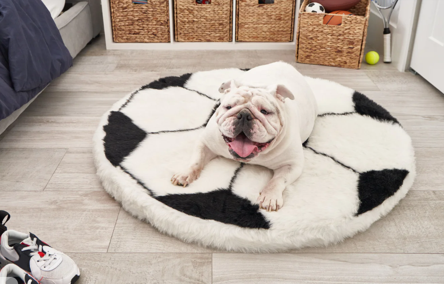 Paw Brands Sports PupRug™ Faux Fur Orthopedic Dog Bed