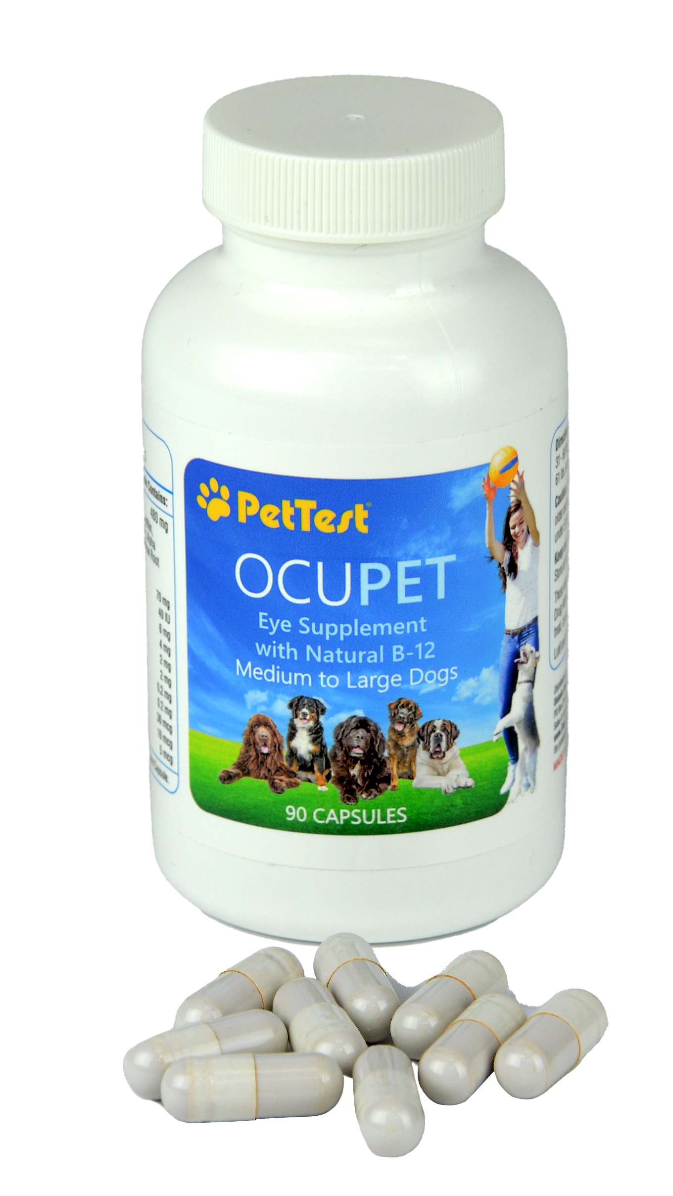 OCUPET Eye Supplement for Small to Medium Dogs and All Cats