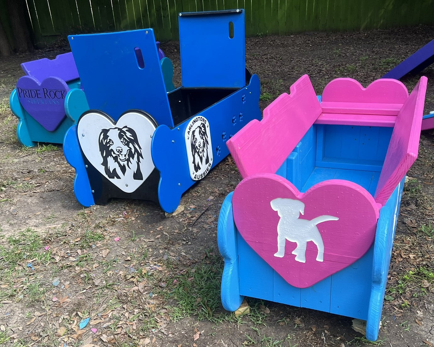 Puppy Scapes Seat / Toy Storage Container