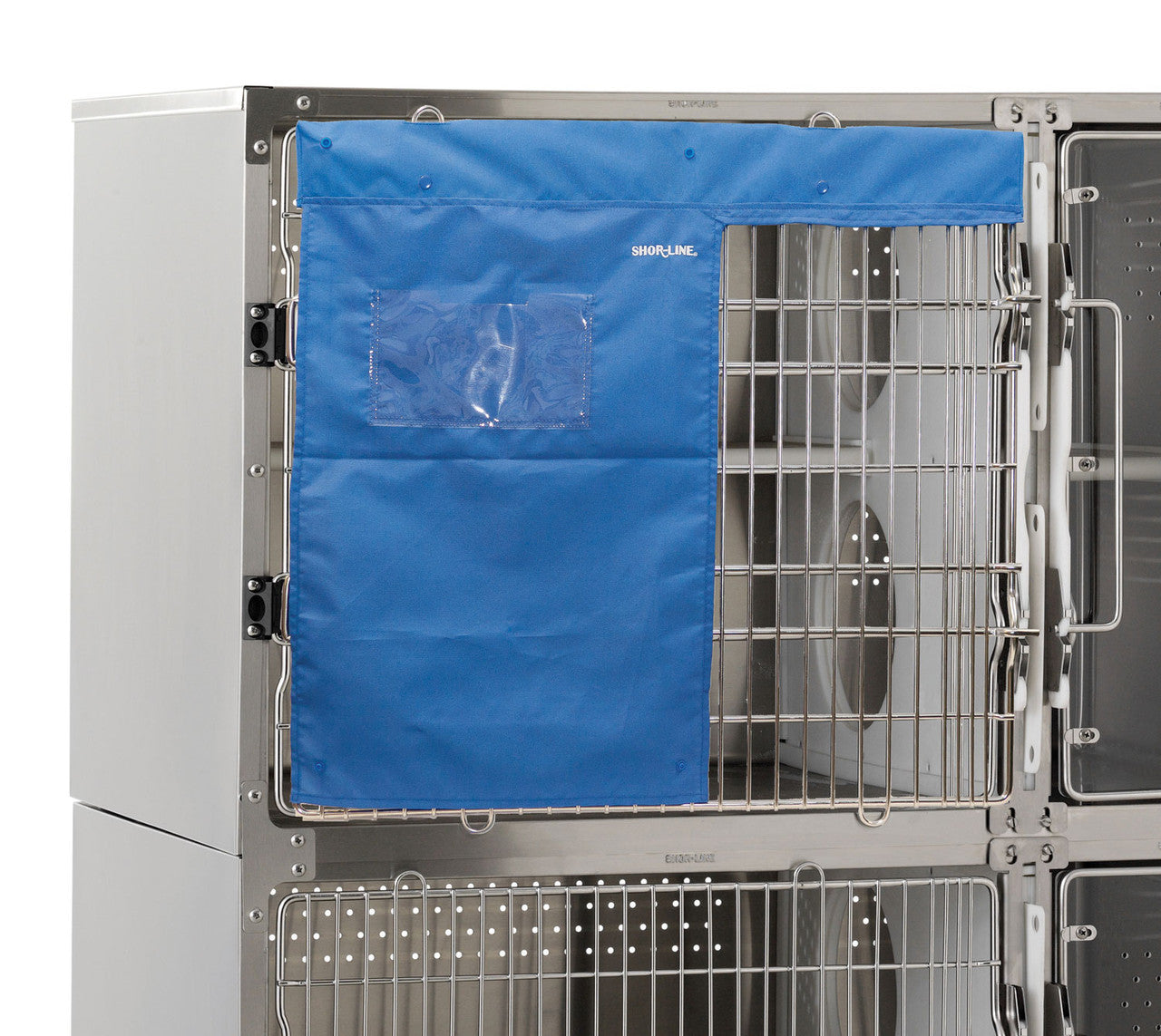 Shor-line Quiet-time cover for stainless steel cat suite