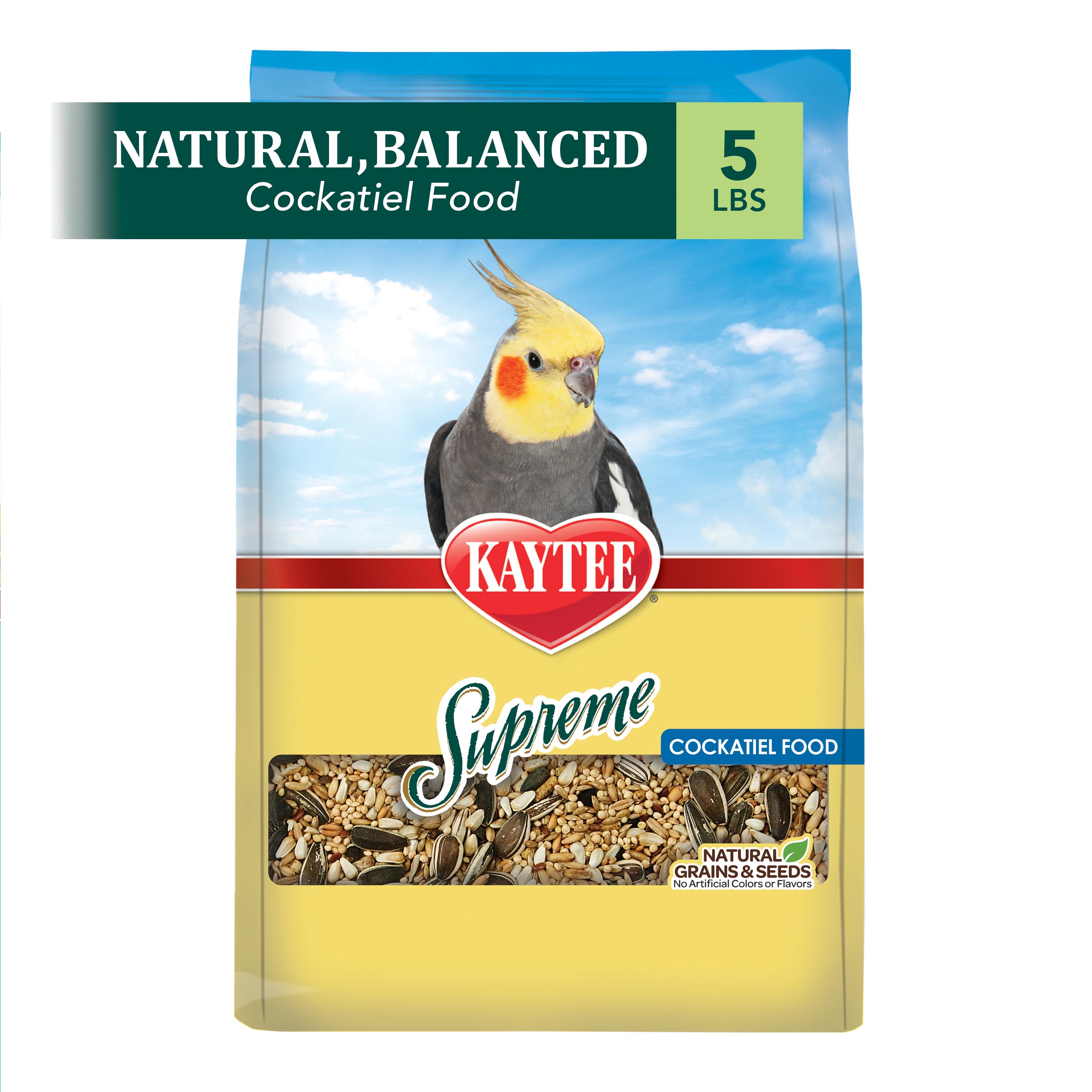 Kaytee Supreme Cockatiel Food 5 lbs