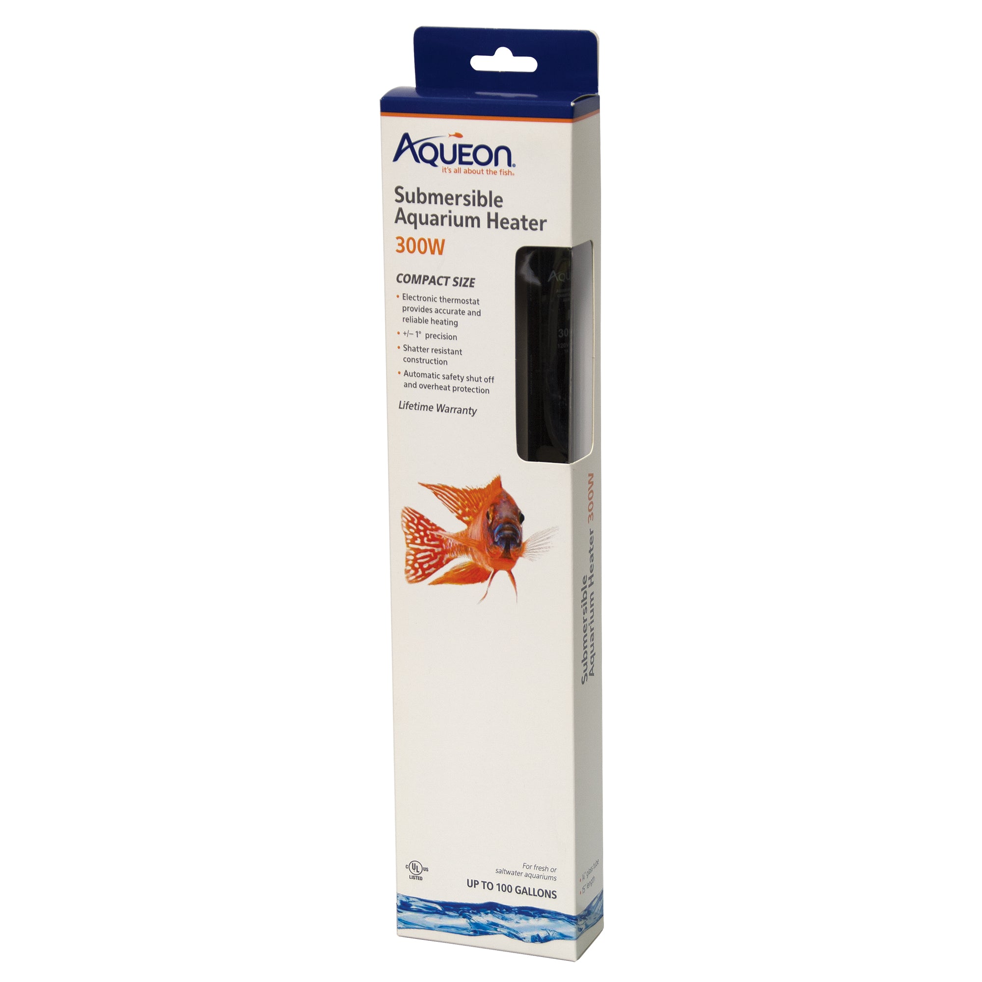 Aqueon Submersible Glass Heater 300 watts