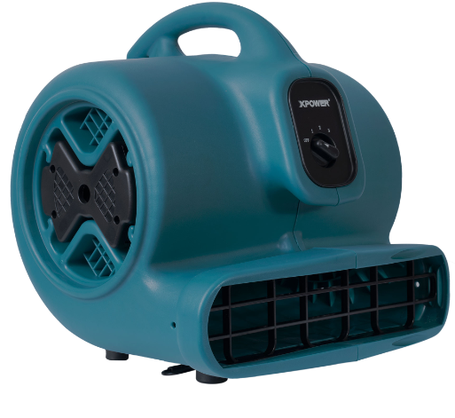 XPOWER P-630 1/2 HP 2980 CFM 3 Speed Air Mover, Carpet Dryer, Floor Fan, Blower-Air Mover-Pet's Choice Supply