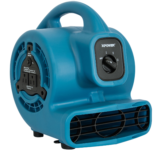 XPOWER P-80A Mighty Air Mover – BLUE & BLACK-Air Mover-Pet's Choice Supply