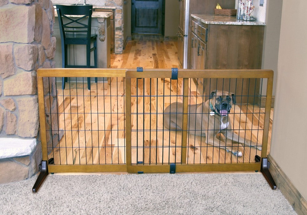 Carlson Freestanding 28” Tall EXTRA WIDE Pet Gate