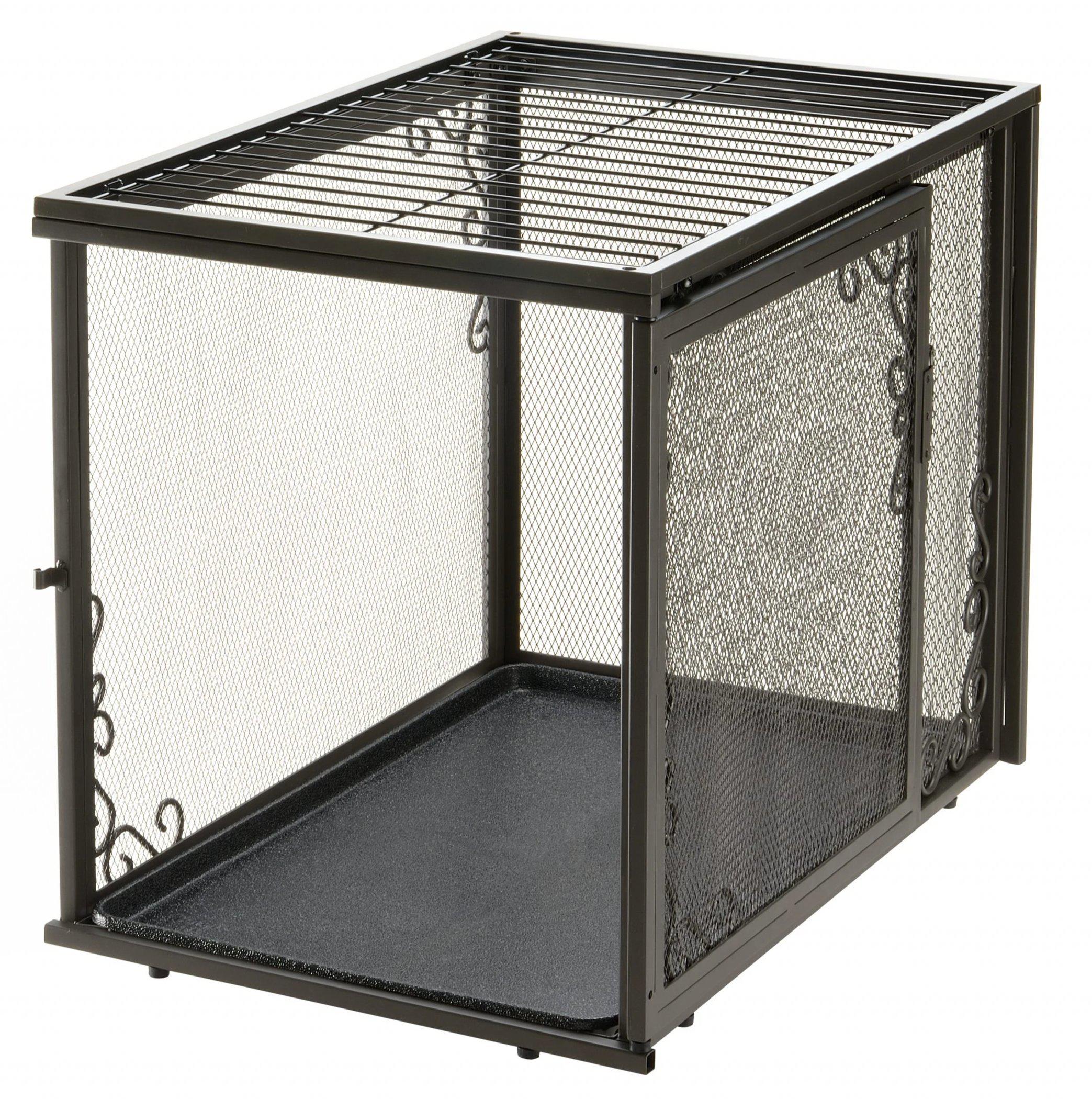 Richell Metal Mesh Pet Crate Medium