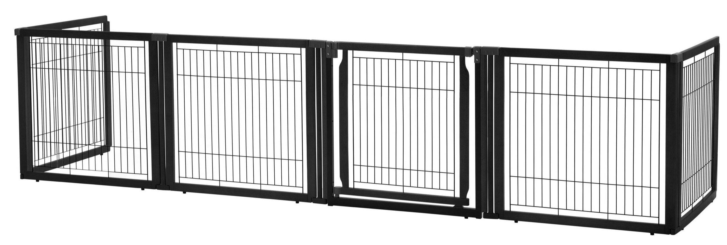 Richell Convertible Elite Pet Gate 6-Panel 31.5″H