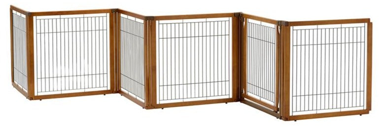 Richell Convertible Elite Pet Gate 6-Panel 31.5″H