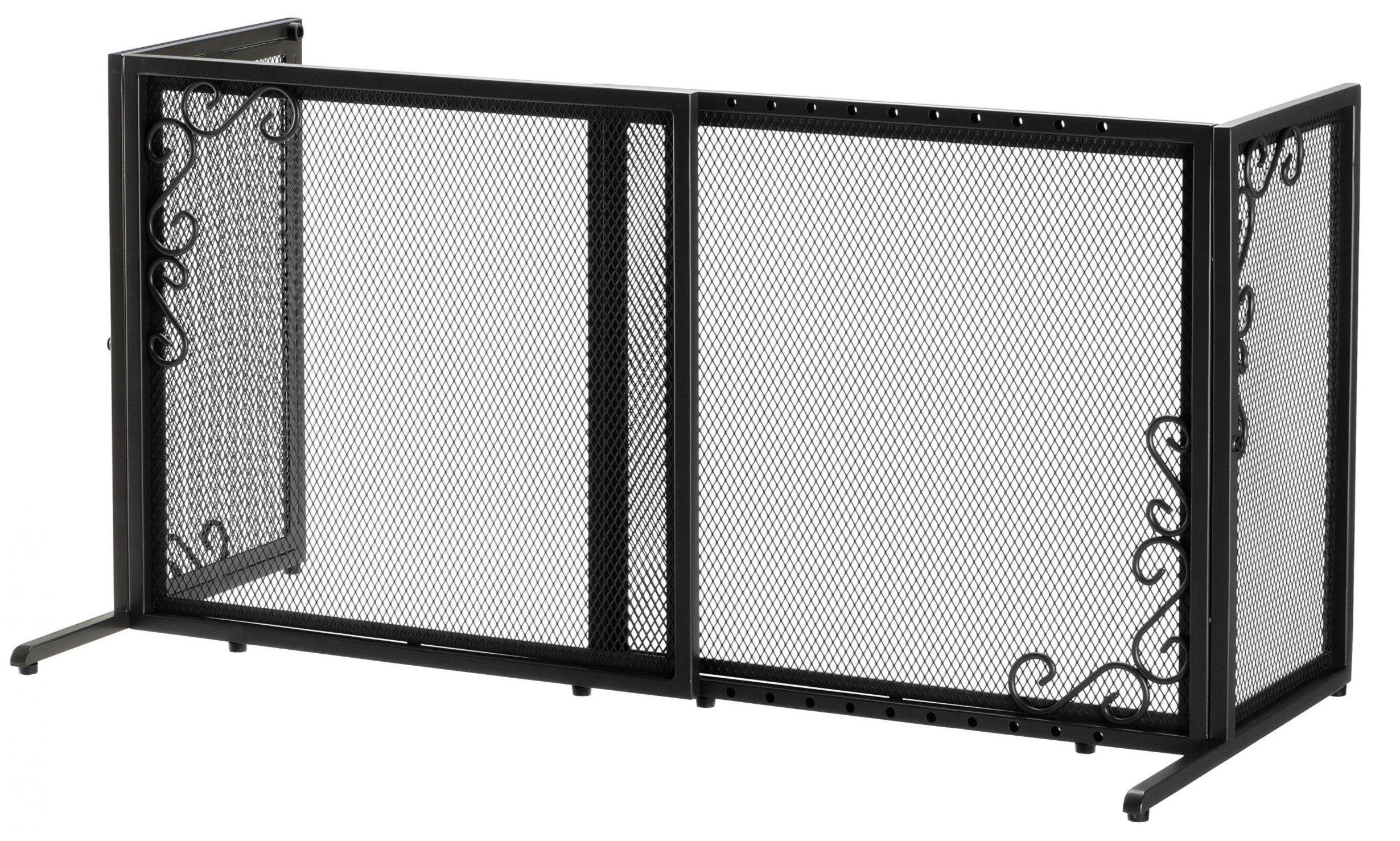 Richell Freestanding Metal Mesh Pet Gate