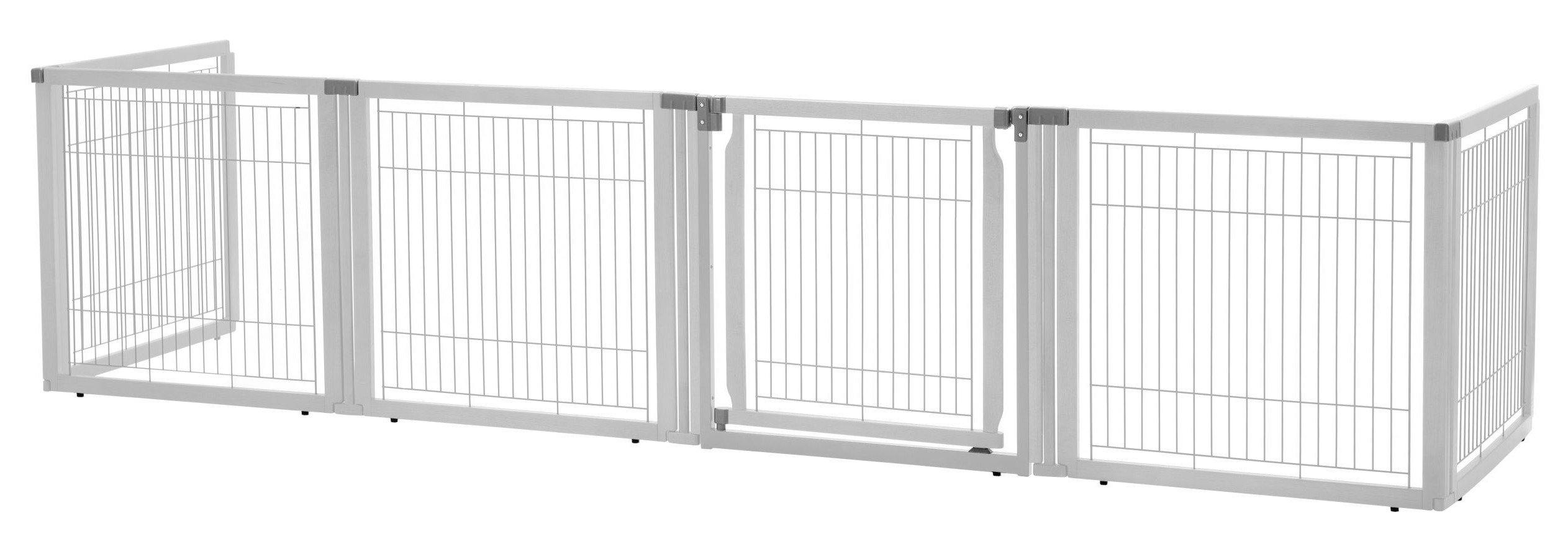 Richell Convertible Elite Pet Gate 6-Panel 31.5″H