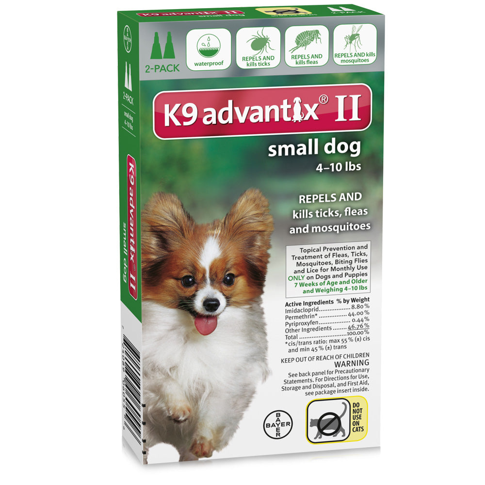 K9 Advantix Flea and Tick Control for Dogs Under 10 lbs