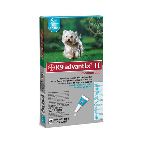 K9 Advantix Flea and Tick Control for Dogs 10-22 lbs