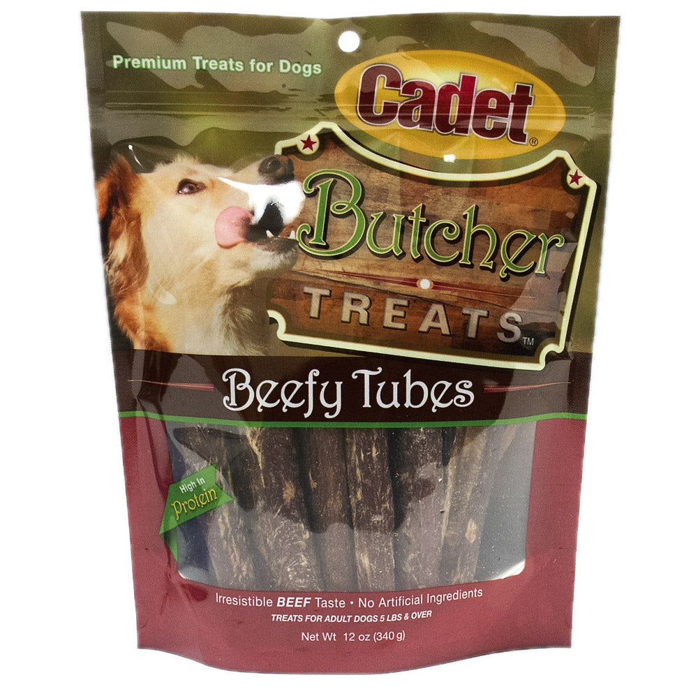 Cadet Butcher Treats Beefy Tubes