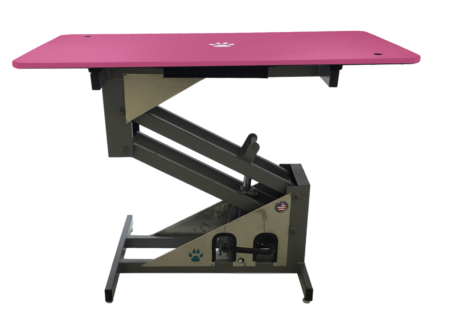 Groomer's Best Hydraulic Grooming Table with Foot Pump