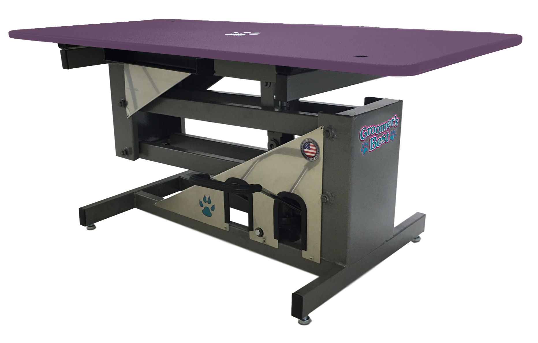 Groomer's Best Hydraulic Grooming Table with Foot Pump