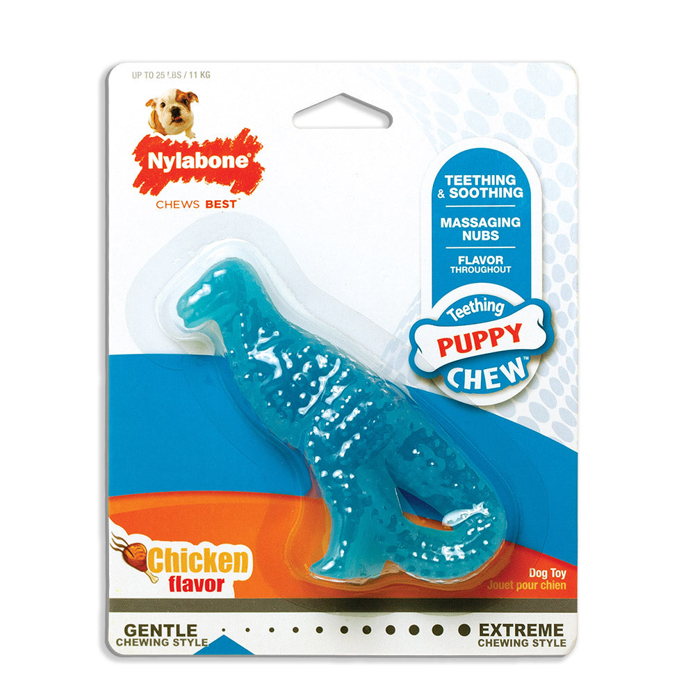 Nylabone Power Chew Dental Dinosaur Dog Toy Giant