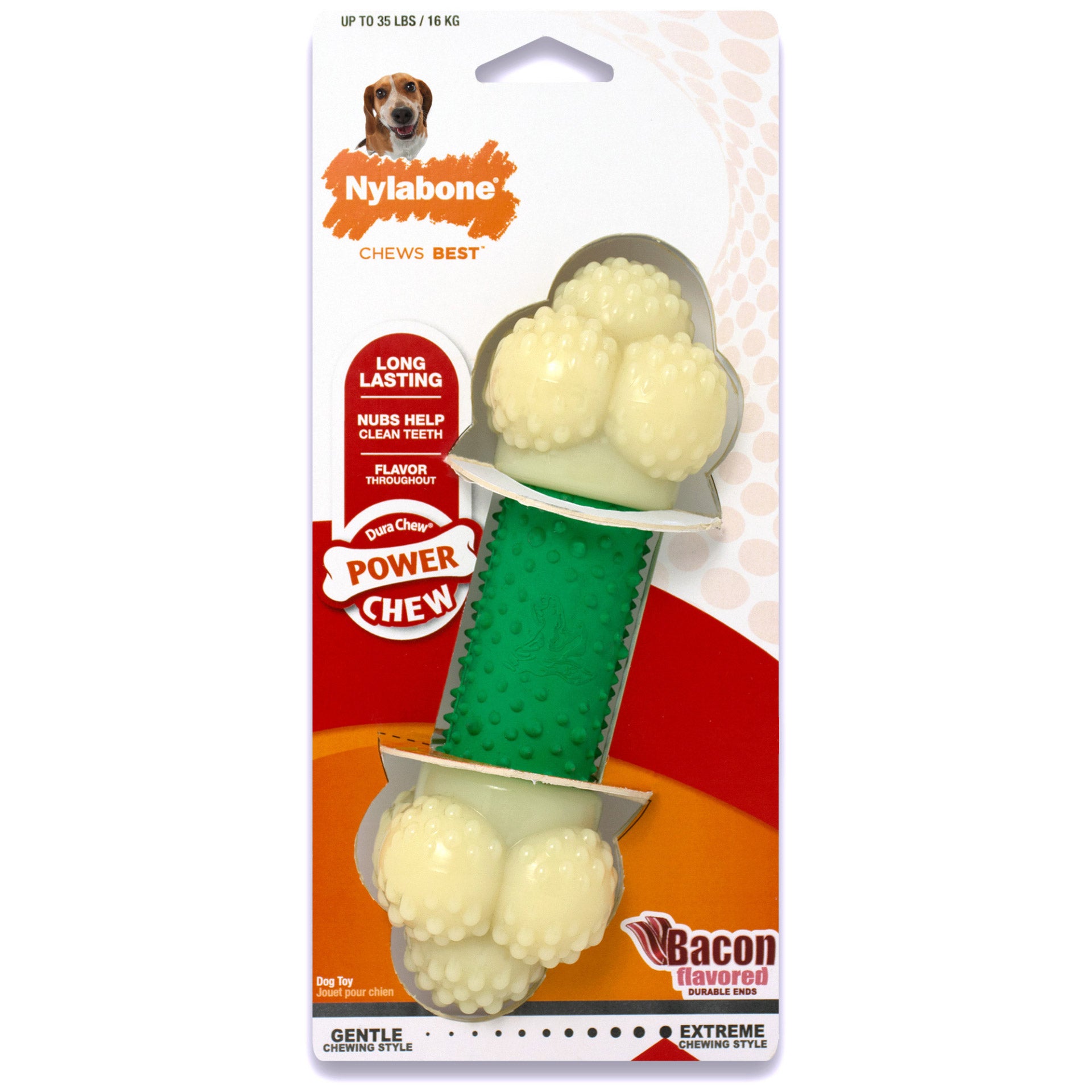 Nylabone Power Chew Double Action Chew Toy