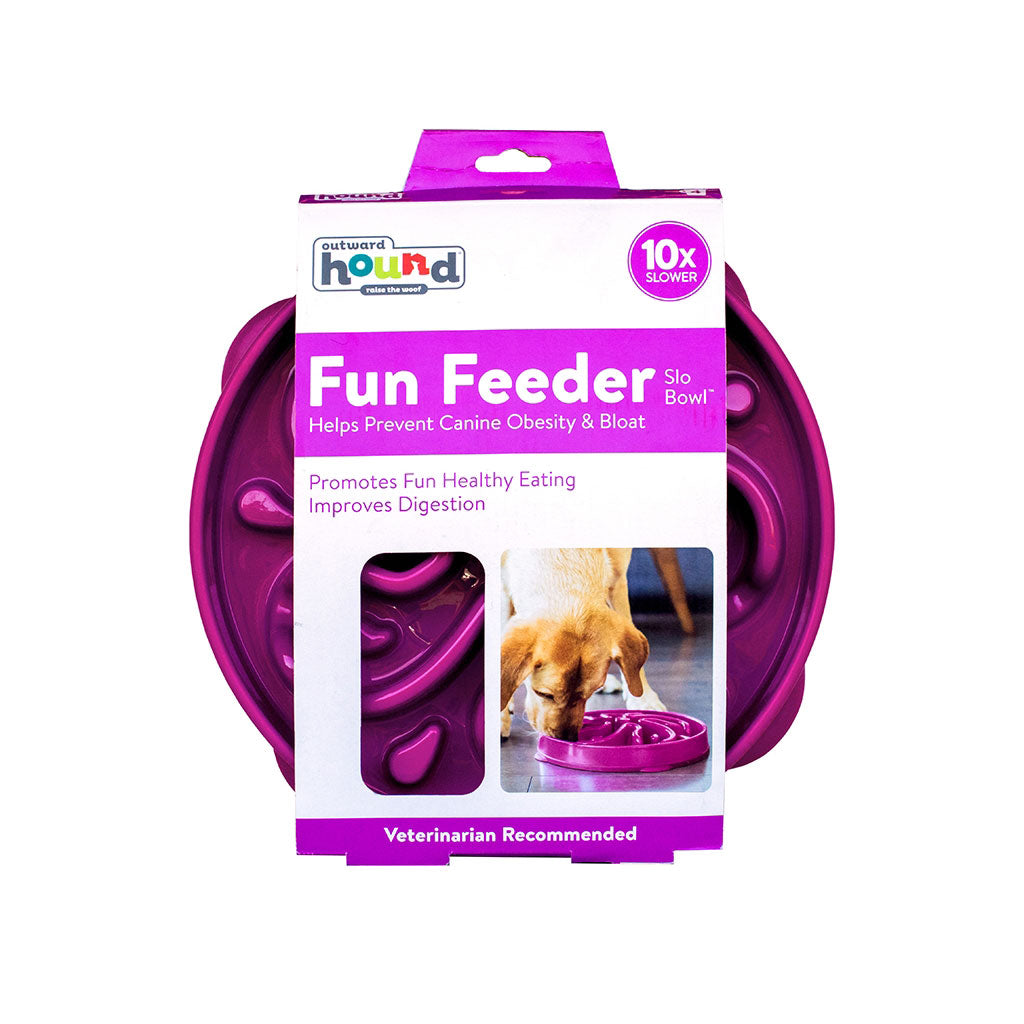 Outward Hound Fun Feeder Slo-Bowl Drop