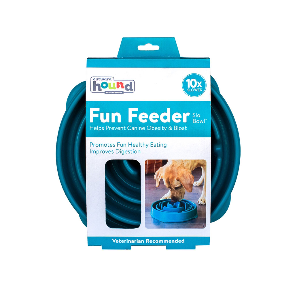 Outward Hound Fun Feeder Slo-Bowl Drop