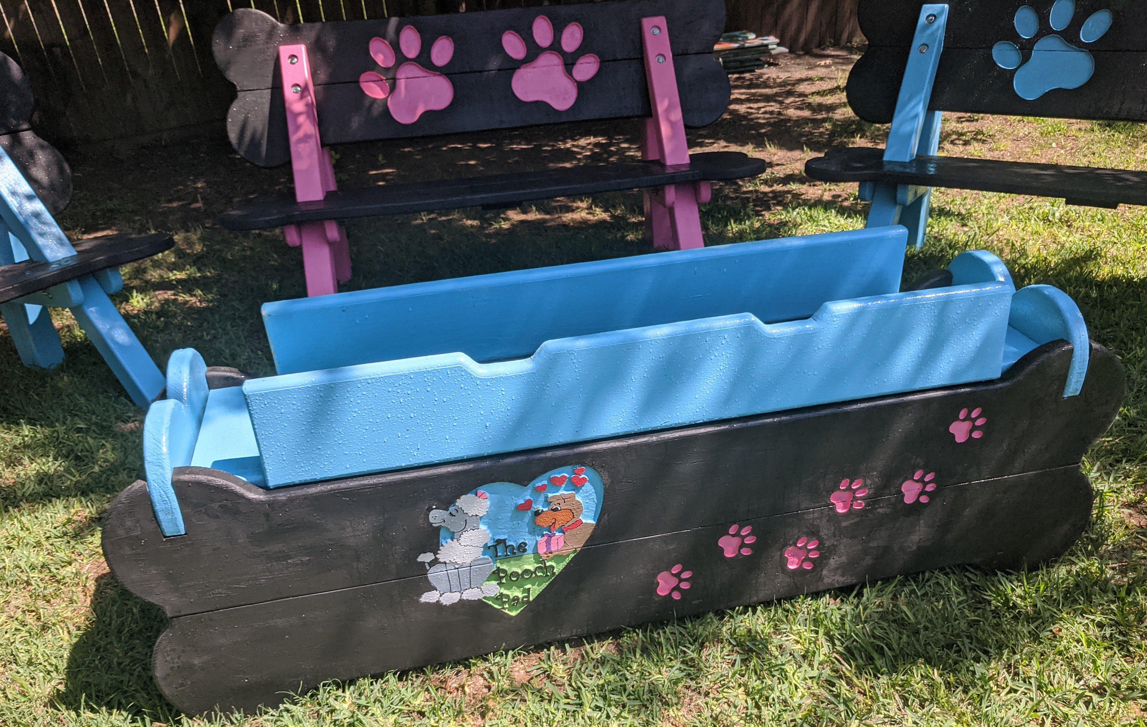 Puppy Scapes Seat / Toy Storage Container