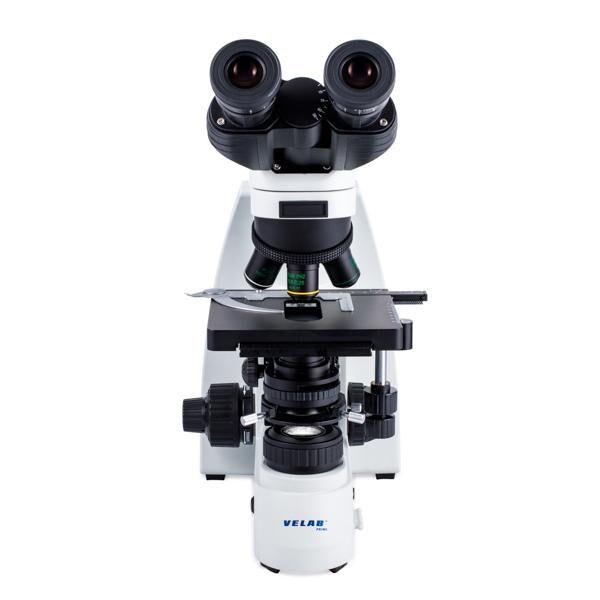 VELAB Biological Binocular Microscope w/ Phase Contrast Kit