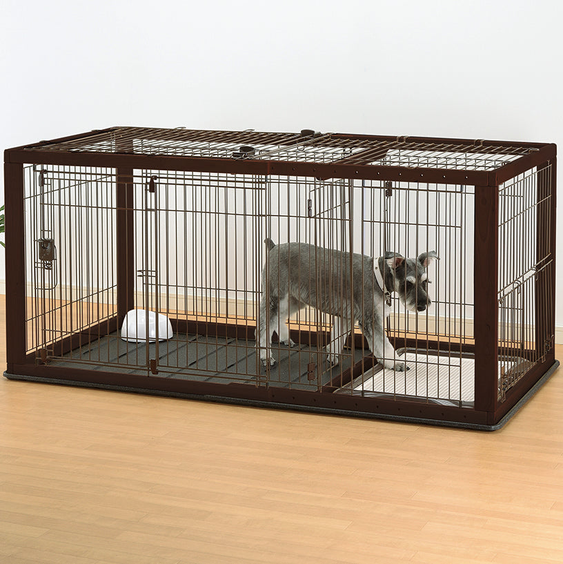 Richell Expandable Pet Crate Wire Top