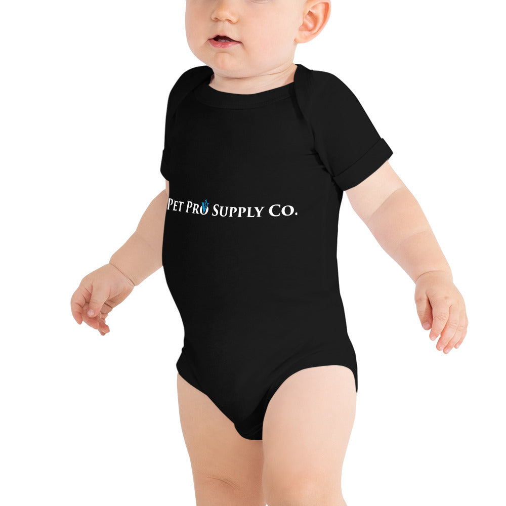 Pet Pro Supply Co. - Baby short sleeve one piece - white logo