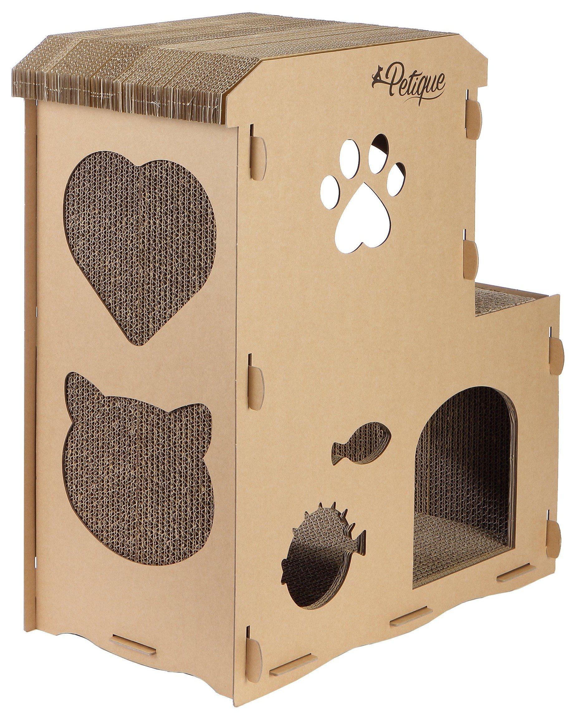 Petique Feline Meow House Cat House