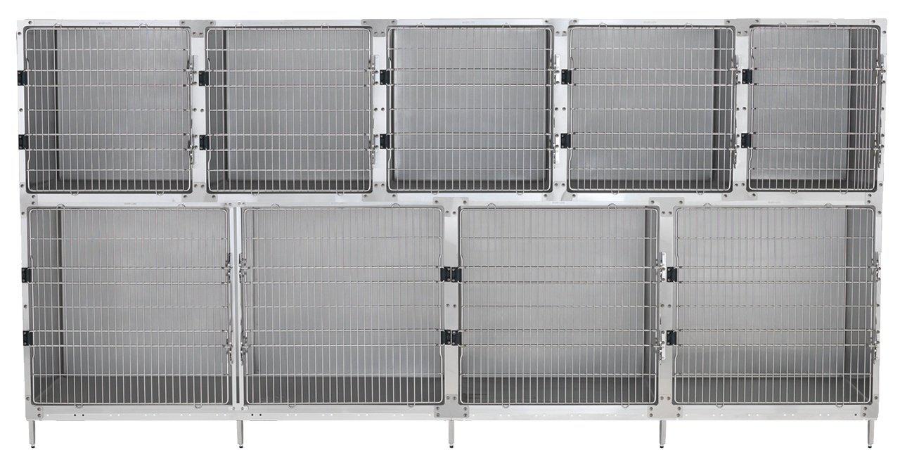 Shor-Line Stainless Steel 12' Cage Assembly - Model A