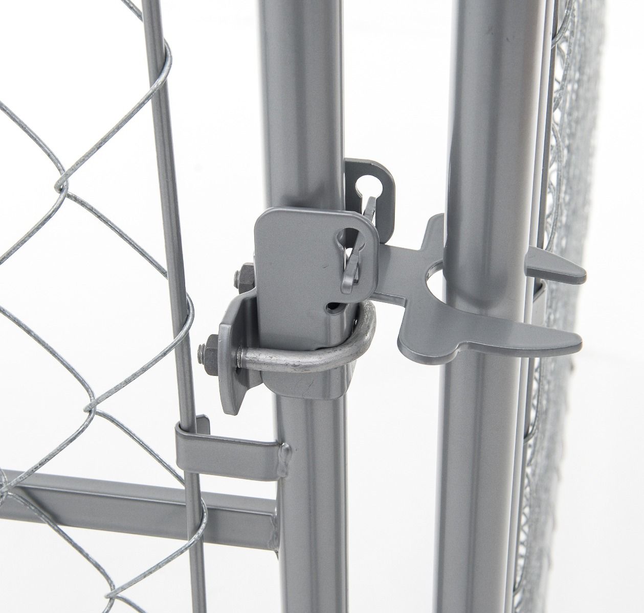 Lucky Dog Galvanized Chain Link Kennel