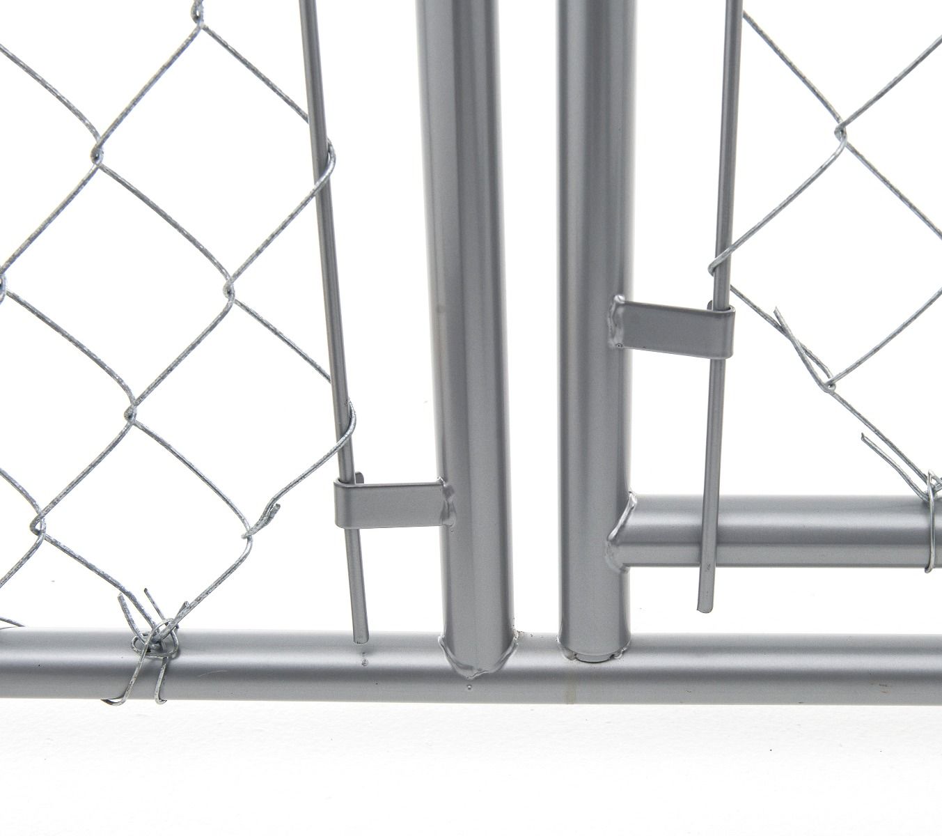 Lucky Dog Galvanized Chain Link Kennel