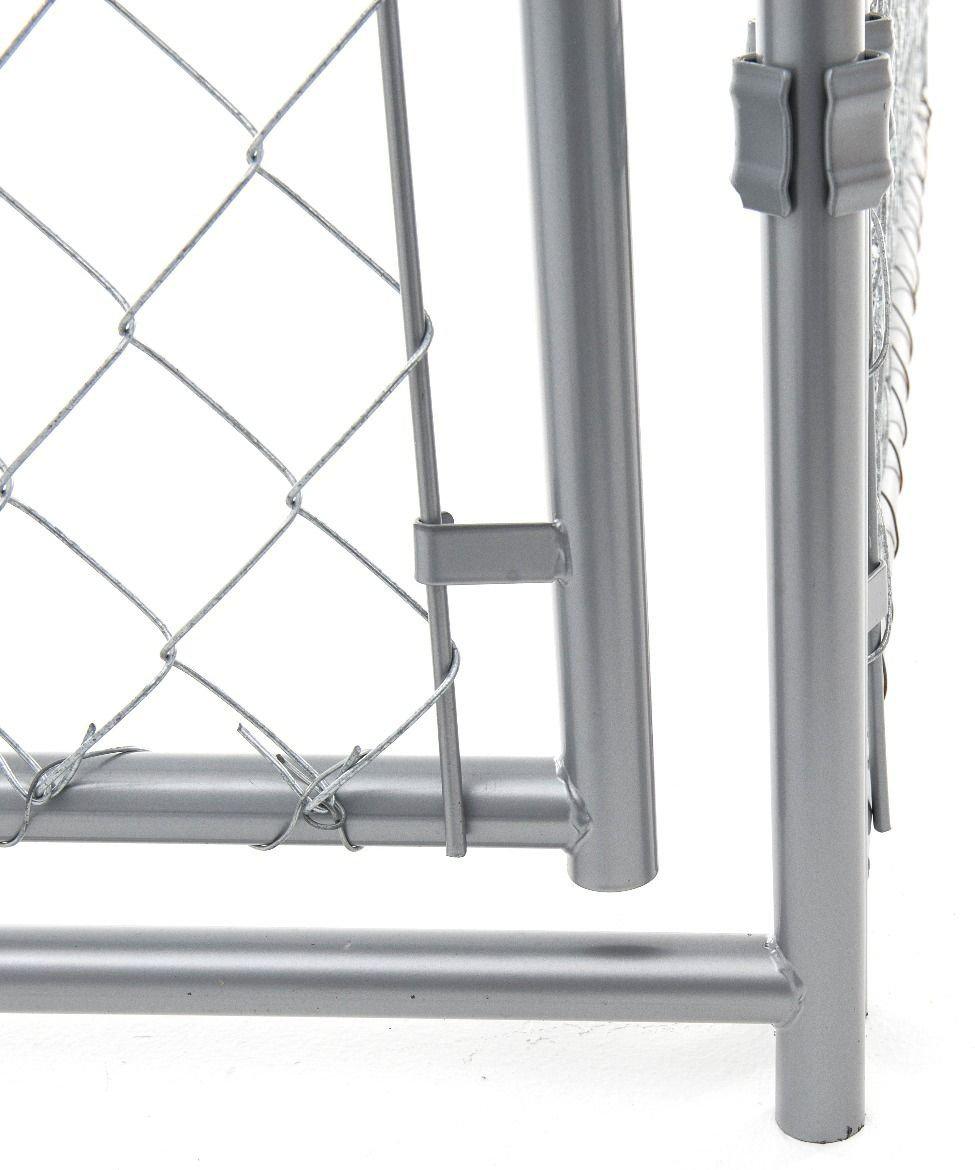 Lucky Dog Galvanized Chain Link Kennel