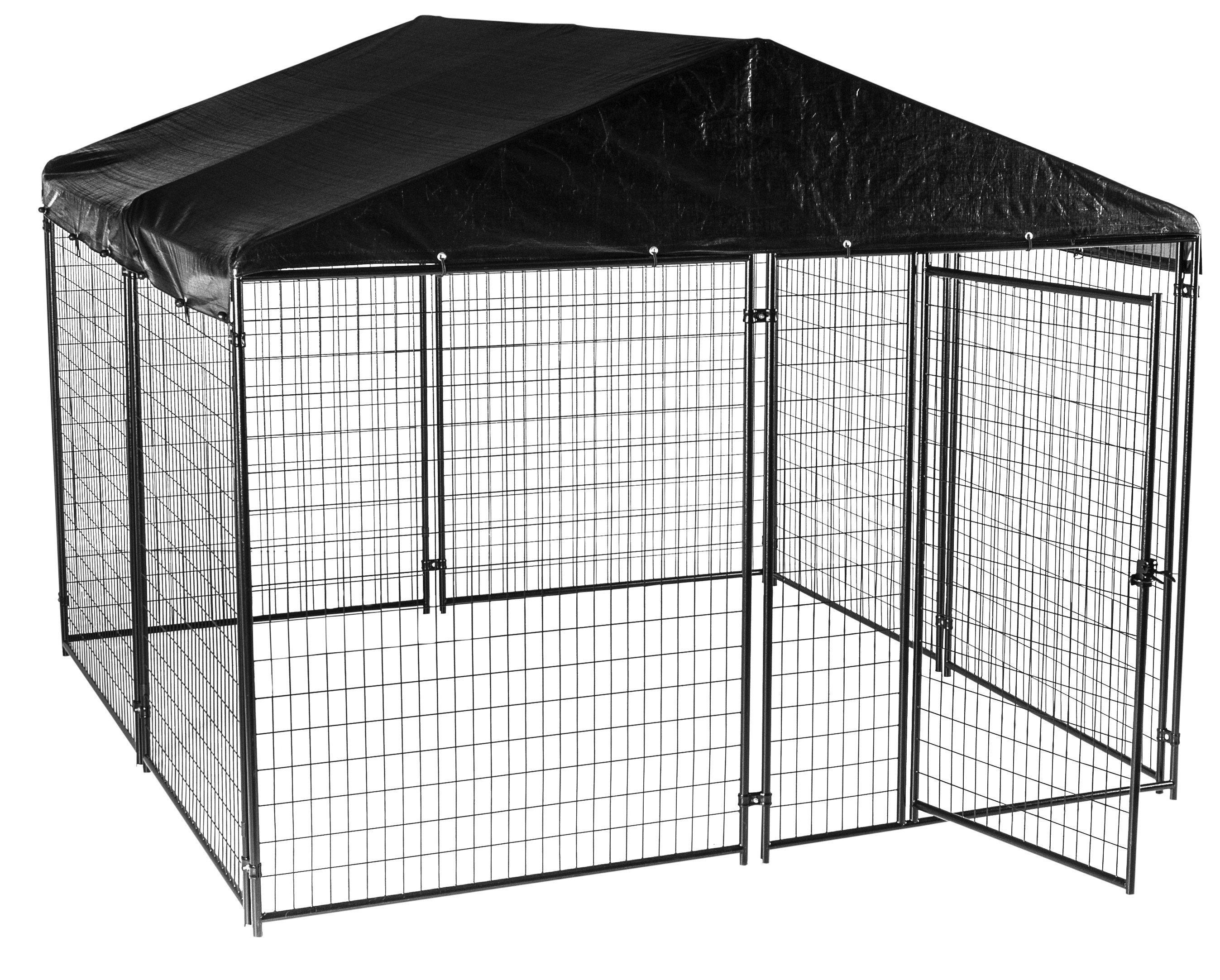Lucky Dog™ Modular Box Kennel - (6'H x 10'L x 10'W); 200 lbs