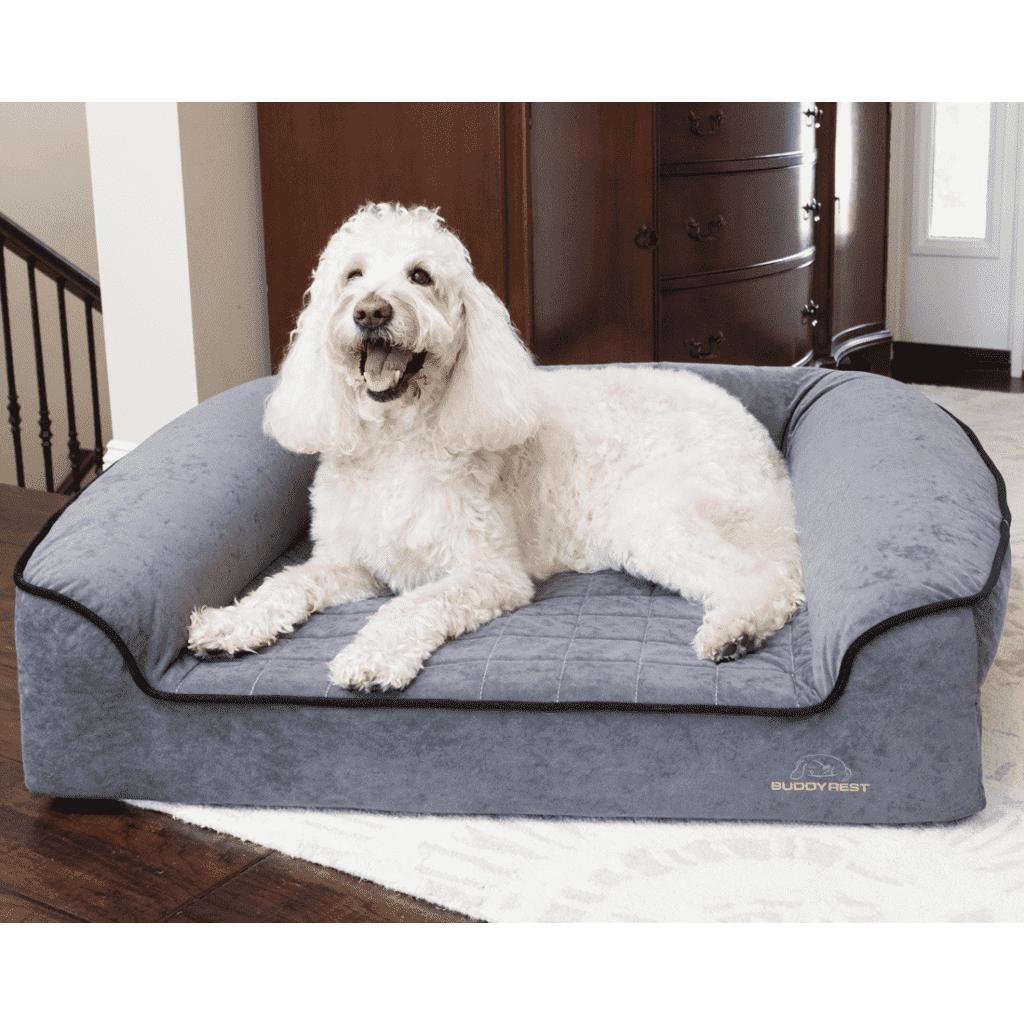 BuddyRest Romeo Orthopedic Bolster Dog Bed