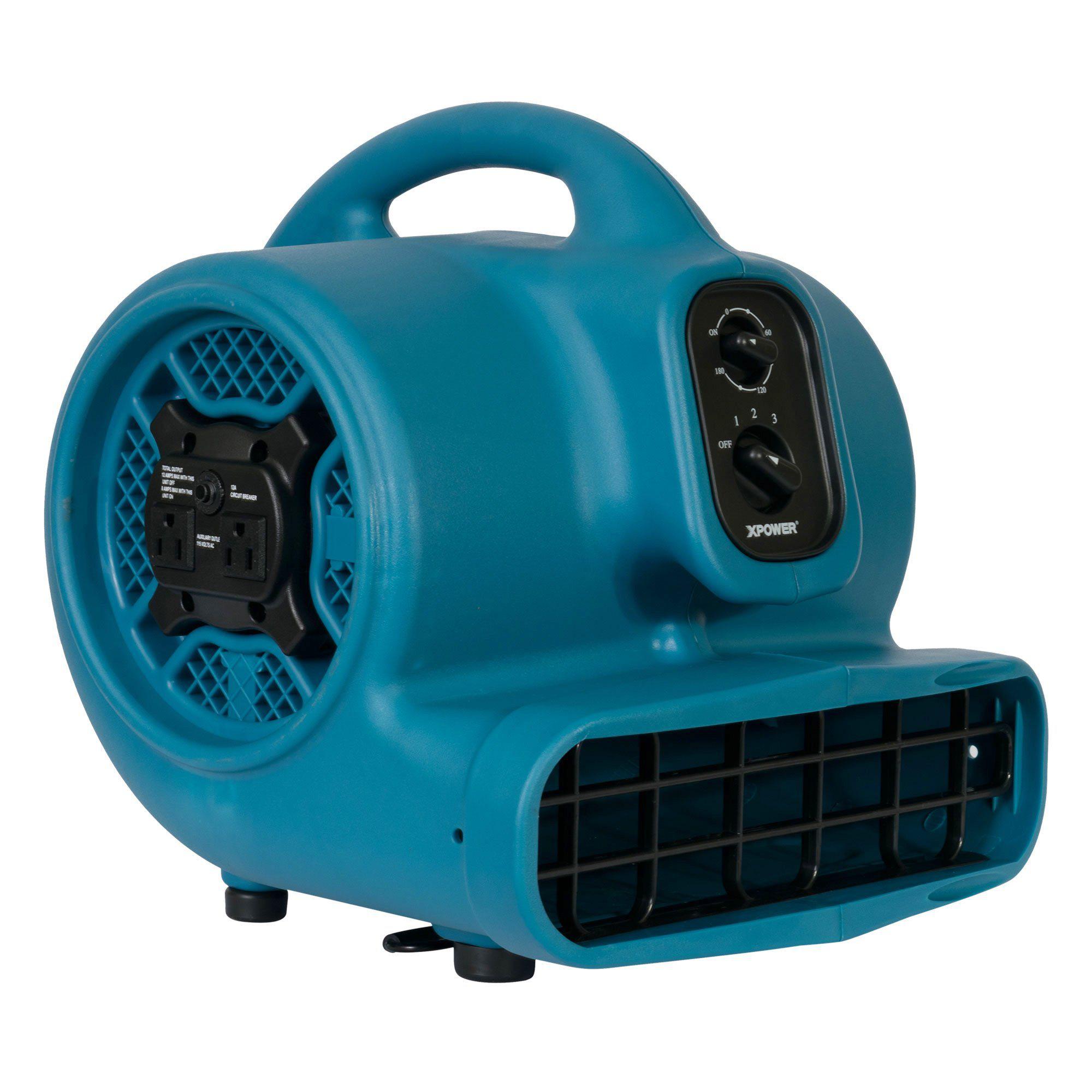 XPOWER Freshen Aire P-450AT 1/3 HP Scented Air Mover with Daisy Chain