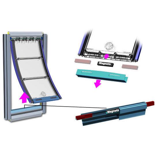 Endura Flap® by Patio Pacific - Thermo Sash 3e - Sash Window Cat & Dog Door